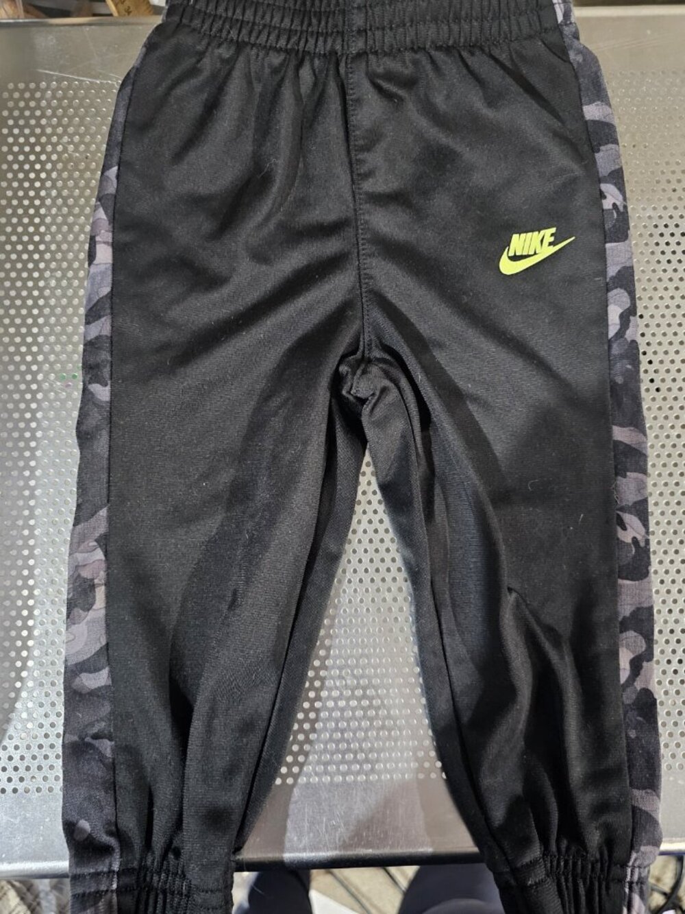 Nike Black Camo Jogger Pants Infant Baby Size 12 Months